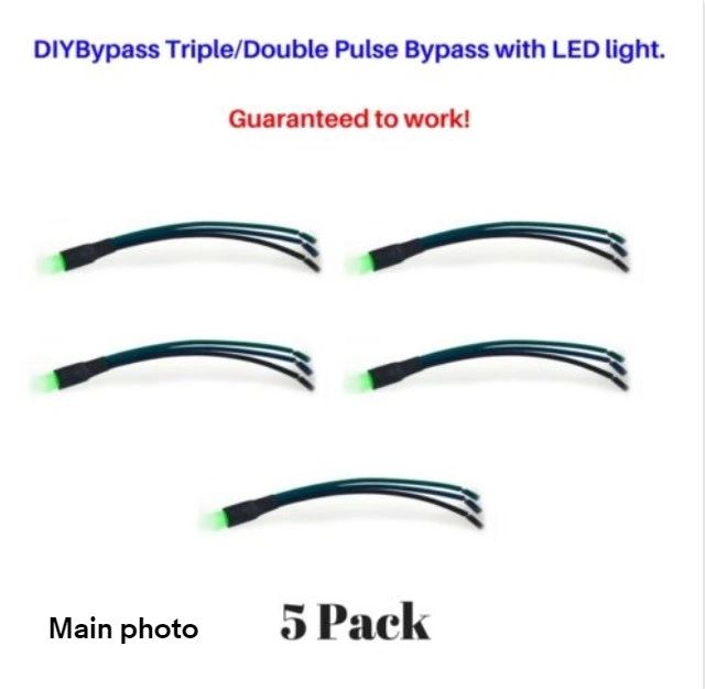 DIYBypass Braking Brake DVD Bypass 5 Package Fits All Pioneer, Kenwood